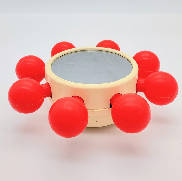 Vintage Starburst Playskool Baby Rattle Mirror #.45 - Picture 5 of 7